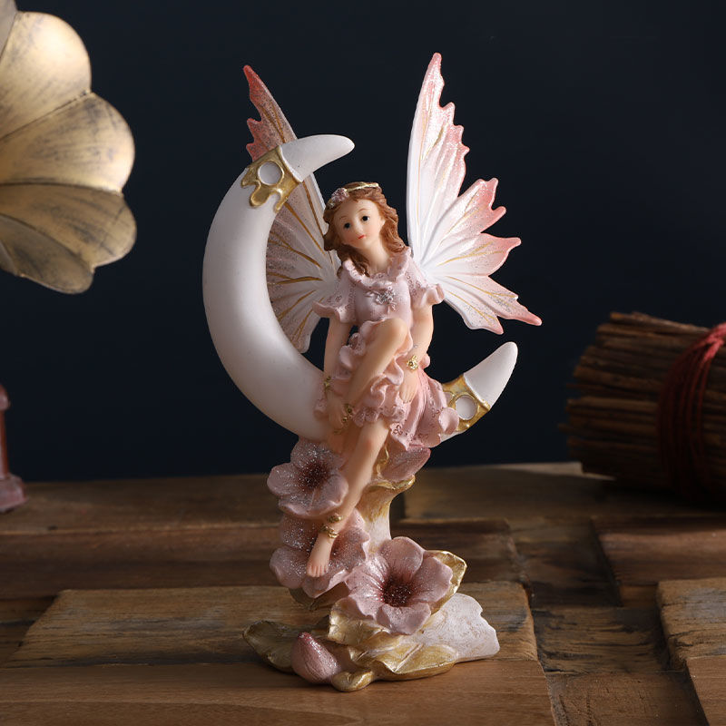 Nordic Angel Fairy Garden Stat - Home Decor Y2K review and price