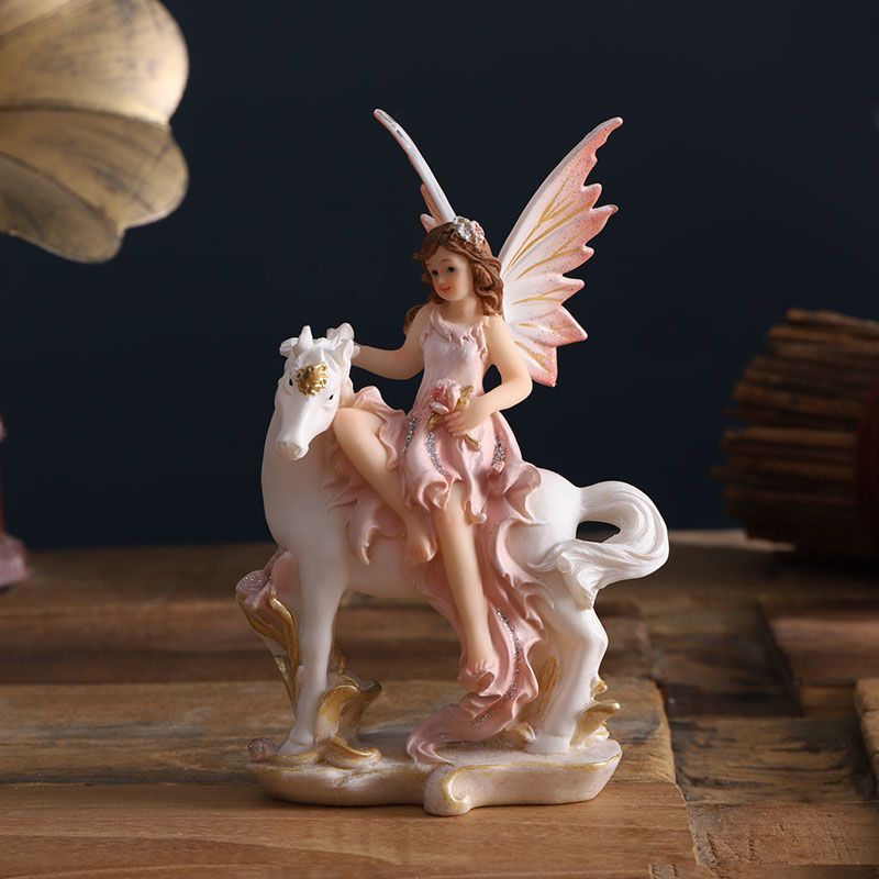 Nordic Angel Fairy Garden Stat - Home Decor Y2K review and price