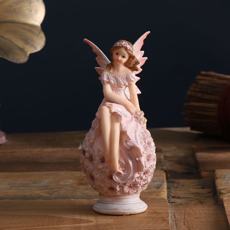 Nordic Angel Fairy Garden Stat - Home Decor Y2K review and price