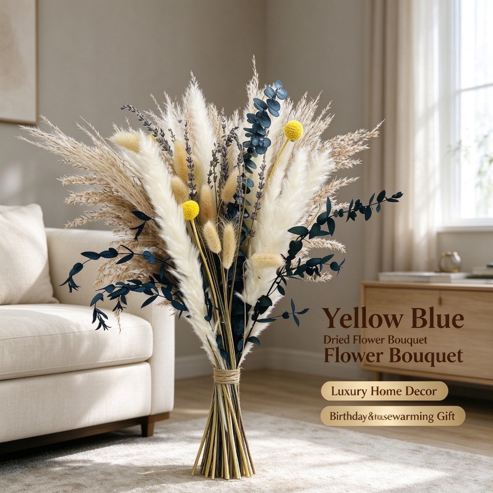 Pampas grass dried flower bouq - Pampas Grass Decor review and price