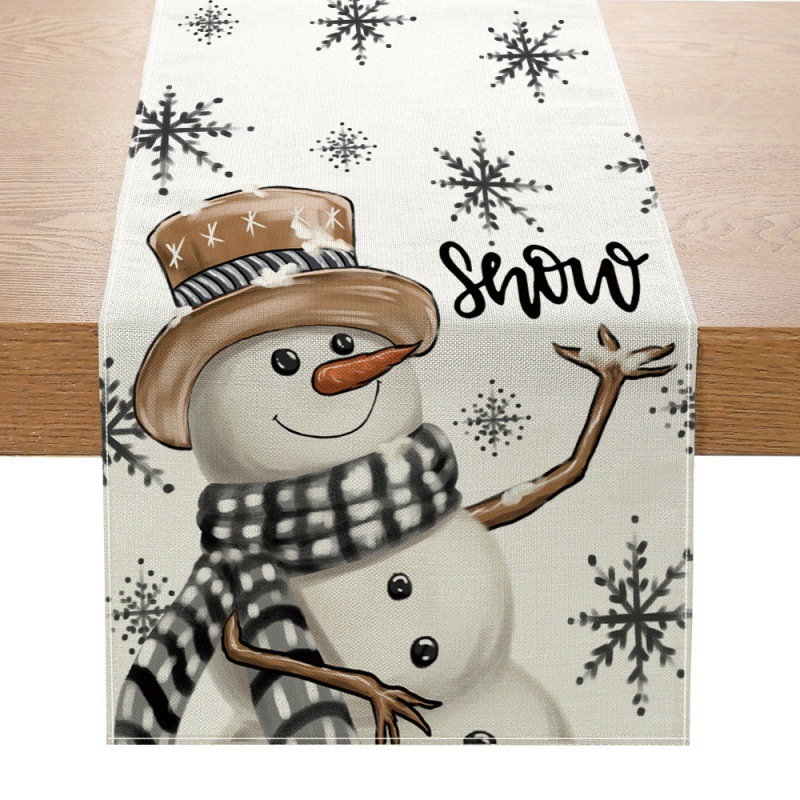 Christmas Table Runner New Xma - Linen Table Runner review and price