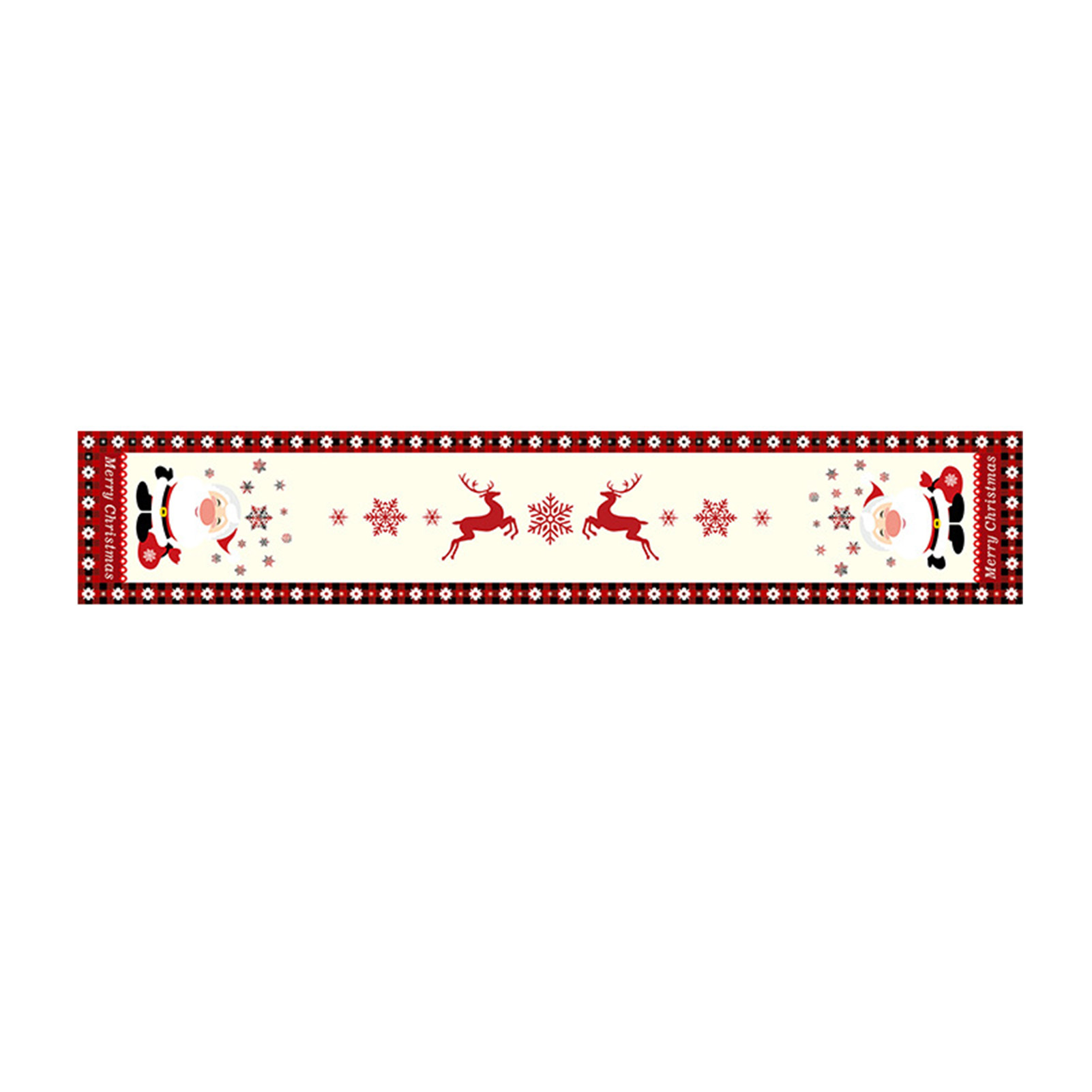 Festive Floral Christmas Table - Linen Table Runner review and price