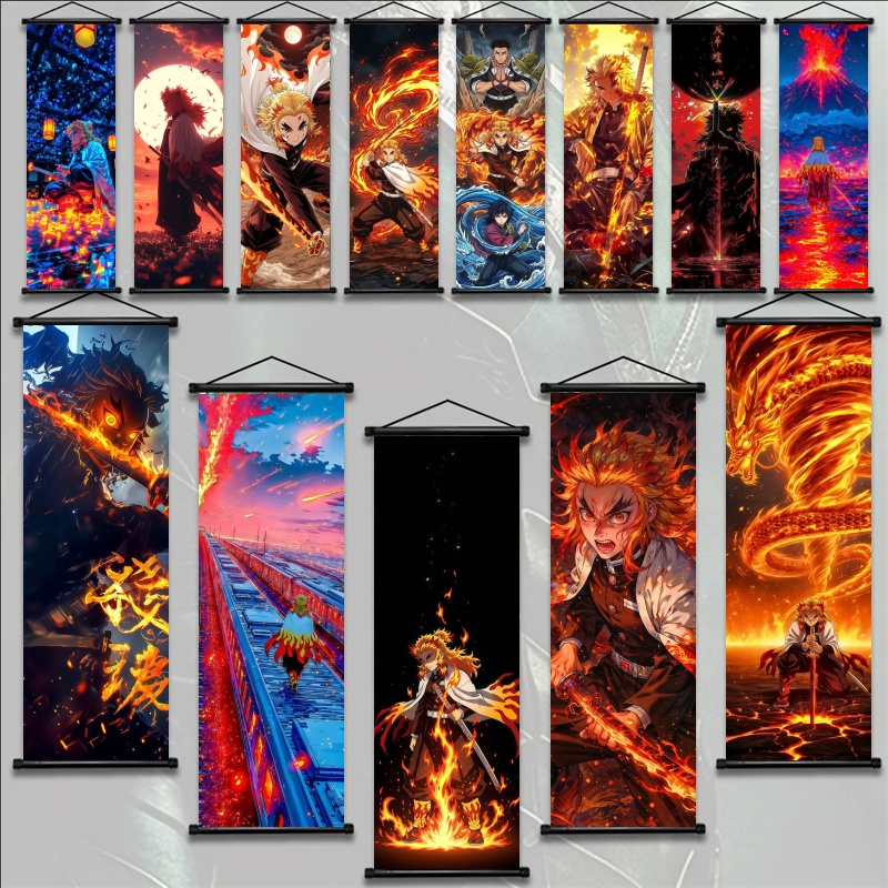 Demon Slayer Kyojuro Rengoku H - Home Decor Theme review and price
