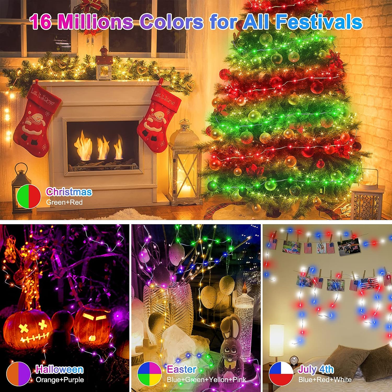 Waterproof WS2812B LED String  - Home Decor Free App review and price